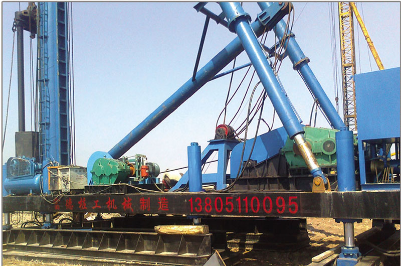 YBZJ series hydraulic walking pile driver